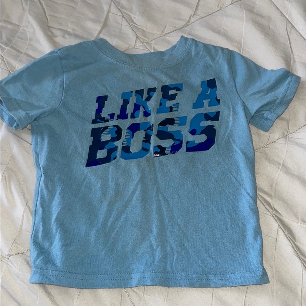 Garanimals Blue Short Sleeve Tee Like a Boss